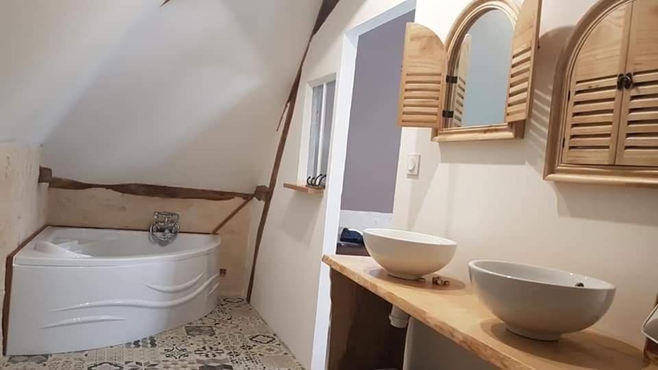 Gite Du Moulin De Barutel Mamers,Avec Spa Et Hammam Sur Reservation Payant Ngoại thất bức ảnh
